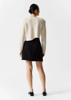 & Other Stories Skirts | A-Line Mini Skirt Black