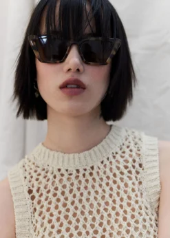 & Other Stories Swimwear | Sunglasses | Angular Cat Eye Sunglasses