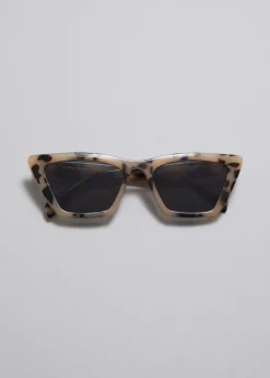 & Other Stories Swimwear | Sunglasses | Angular Cat Eye Sunglasses