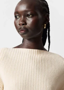 & Other Stories Sweaters & Knits | Asymmetric Rib-Knit Sweater
