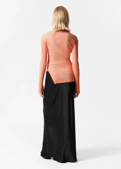 & Other Stories Tops | Sweaters & Knits | Asymmetric Rib-Knit Top