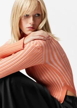 & Other Stories Tops | Sweaters & Knits | Asymmetric Rib-Knit Top