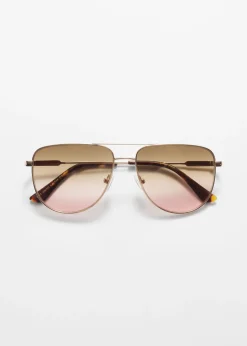 & Other Stories Sunglasses | Aviator Sunglasses Brown