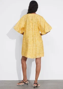 & Other Stories Dresses | Balloon-Sleeve Mini Dress