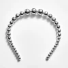 & Other Stories Hair Accessories | Beaded Alice Band Silver