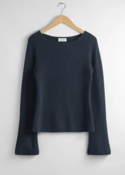 & Other Stories Sweaters & Knits | Bell Sleeve Cashmere Sweater