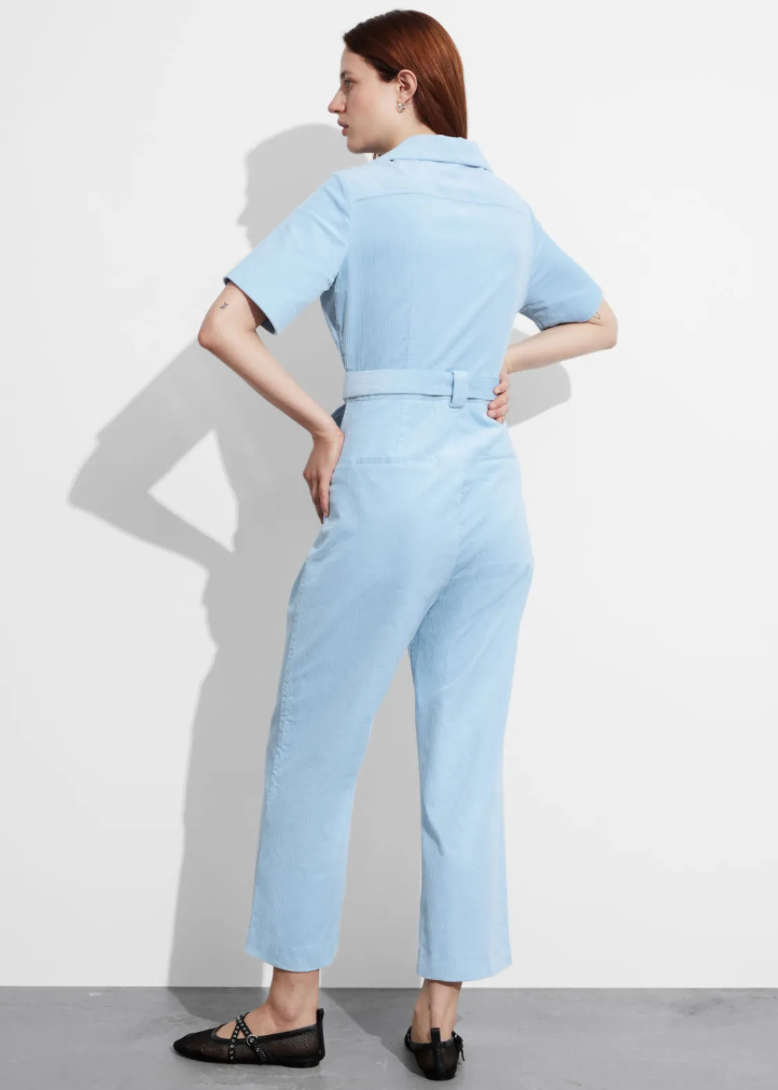 & Other Stories Jumpsuits | Pants | Belted Corduroy Jumpsuit
