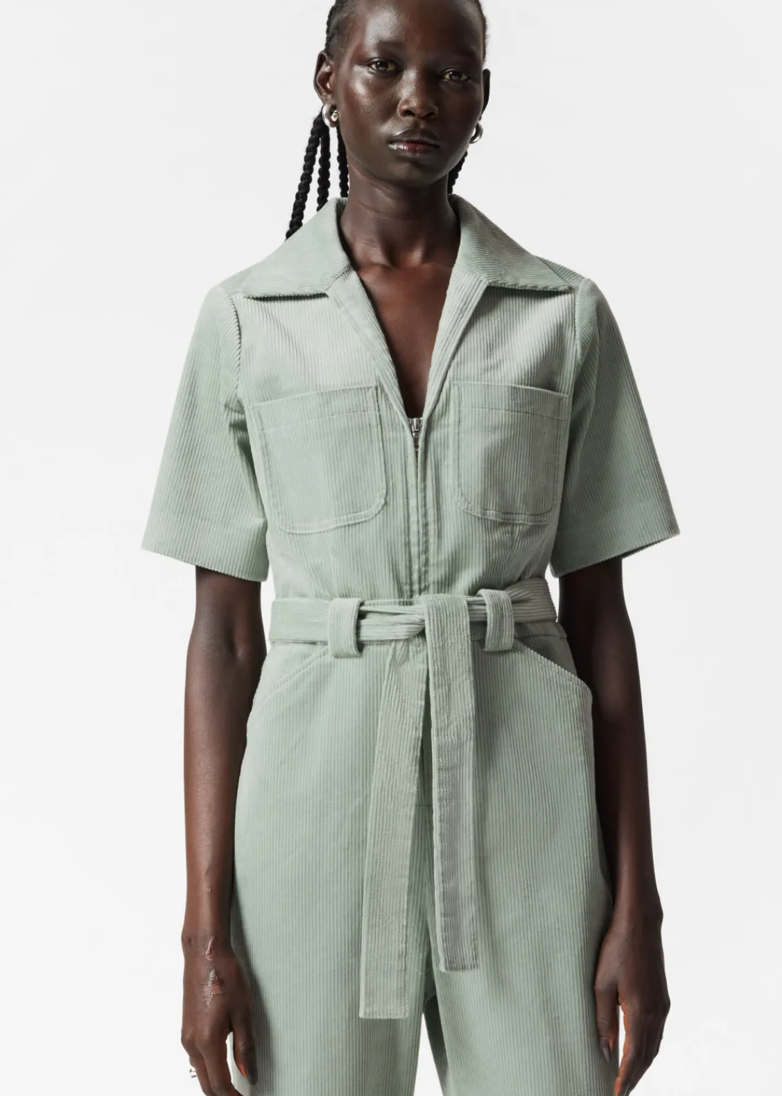 & Other Stories Jumpsuits | Pants | Belted Corduroy Jumpsuit