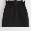 & Other Stories Skirts | Belted Mini Skirt Black