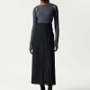 & Other Stories Skirts | Belted Pleated Maxi Skirt Black