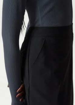 & Other Stories Skirts | Belted Pleated Maxi Skirt Black