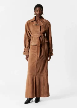 & Other Stories Sets & Suits | Outerwear | Belted Suede Jacket Brown