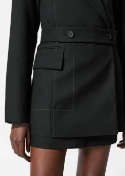 & Other Stories Sets & Suits | Blazers & Vests | Belted Wool-Blend Blazer Black