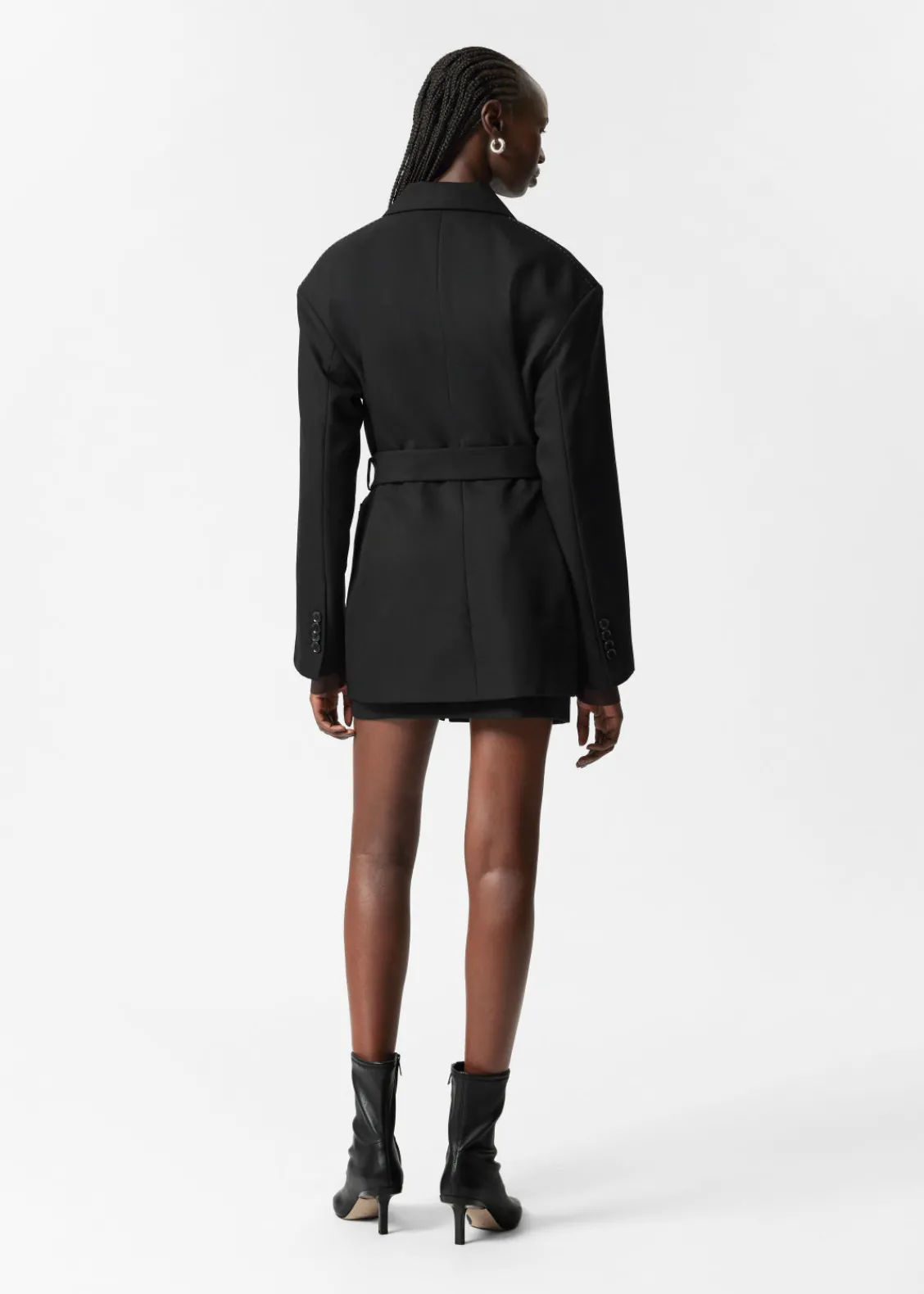 & Other Stories Sets & Suits | Blazers & Vests | Belted Wool-Blend Blazer Black