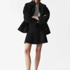& Other Stories Outerwear | Biker Wool Jacket Black