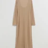 & Other Stories Dresses | Sweaters & Knits | Boat Neck Maxi Dress Medium Beige
