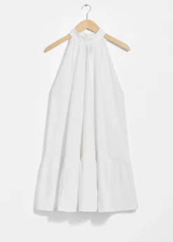 & Other Stories Dresses | Bow-Detailed Mini Dress