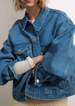 & Other Stories Sets & Suits | Outerwear | Boxy Denim Jacket Mid Blue