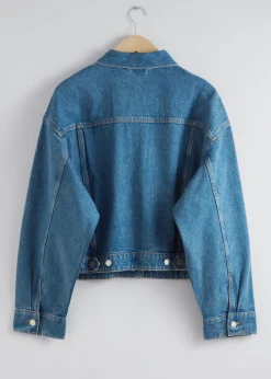 & Other Stories Sets & Suits | Outerwear | Boxy Denim Jacket Mid Blue