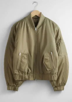 & Other Stories Outerwear | Boxy Zip-Up Jacket
