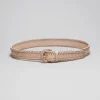 & Other Stories Belts | Braided Leather Belt Beige
