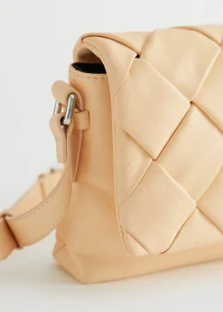 & Other Stories Shoulder Bags | Braided Leather Crossbody Bag Light Lemon