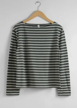 & Other Stories Tops | Breton Stripe Top
