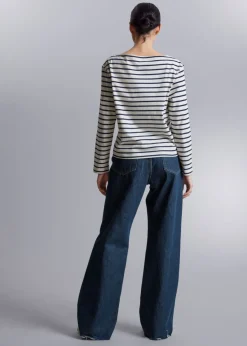 & Other Stories Tops | Breton Stripe Top