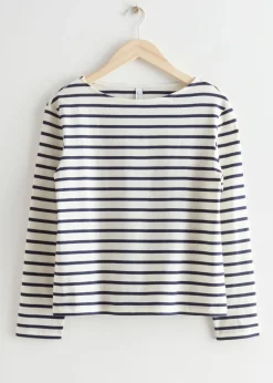 & Other Stories Tops | Breton Stripe Top