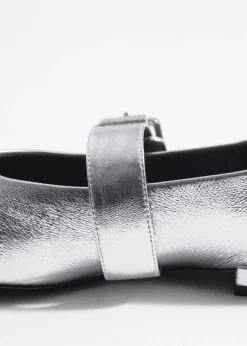 & Other Stories Loafers & Flats | Buckled Leather Ballerinas