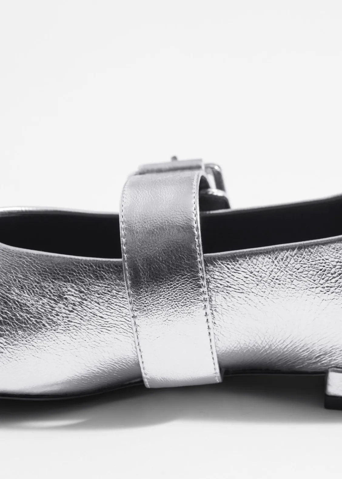 & Other Stories Loafers & Flats | Buckled Leather Ballerinas