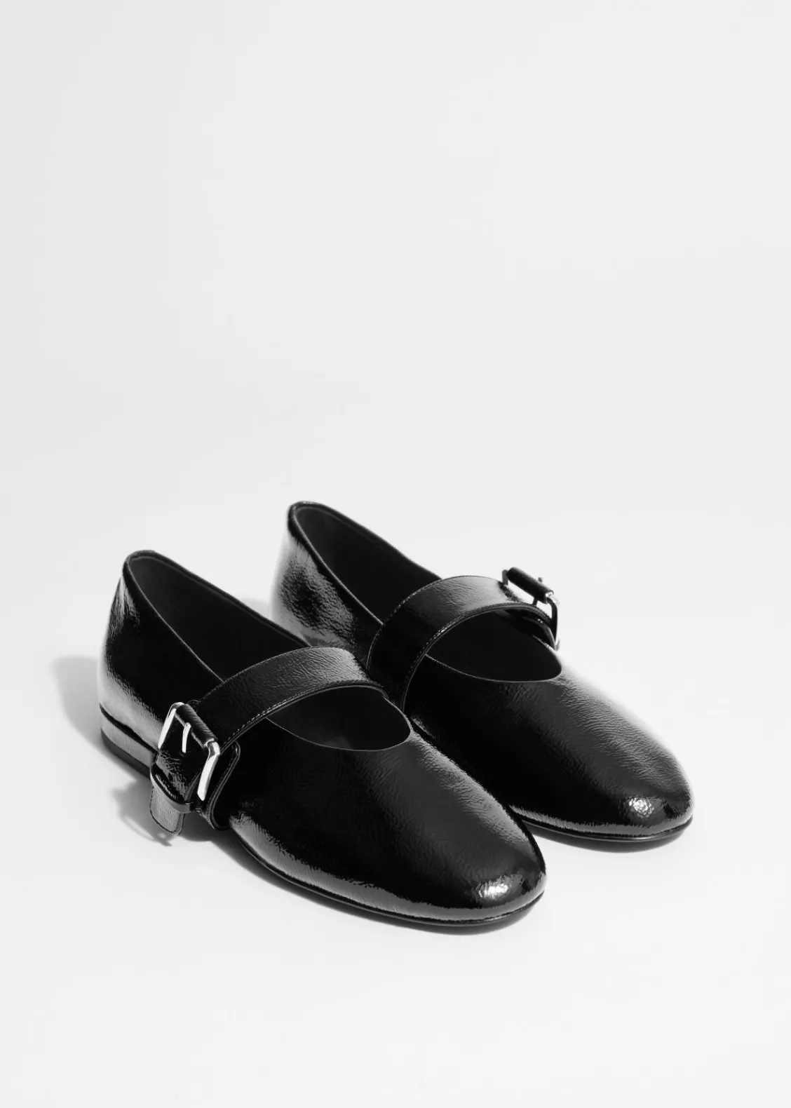 & Other Stories Loafers & Flats | Buckled Leather Ballerinas