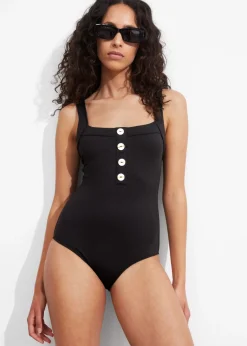 & Other Stories Swimwear | Button-Detailed Swimsuit