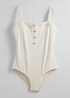 & Other Stories Swimwear | Button-Detailed Swimsuit