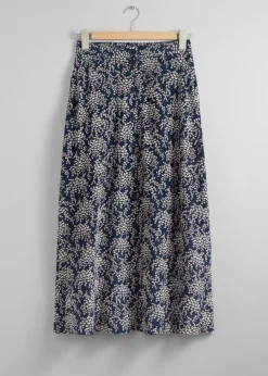 & Other Stories Skirts | Buttoned A-Line Midi Skirt