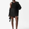 & Other Stories Sets & Suits | Skirts | Buttoned Wool-Blend Mini Skirt Black