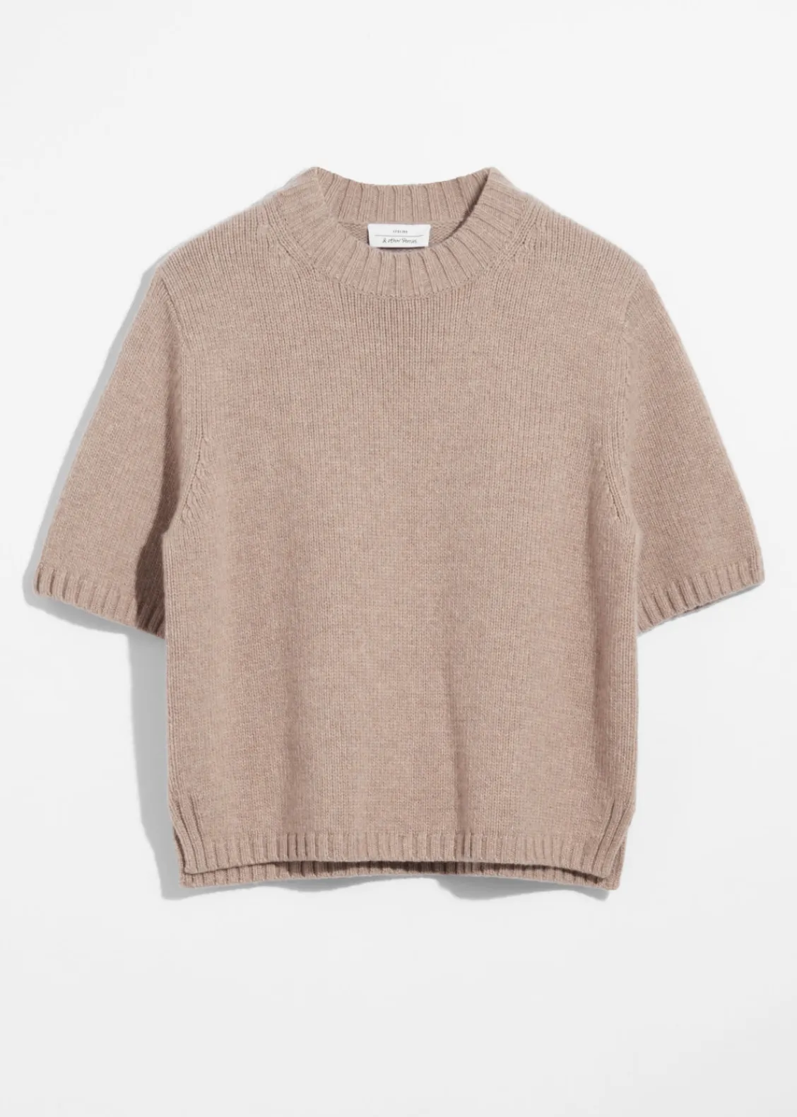 & Other Stories Tops | Sweaters & Knits | Cashmere-Blend Knit T-Shirt