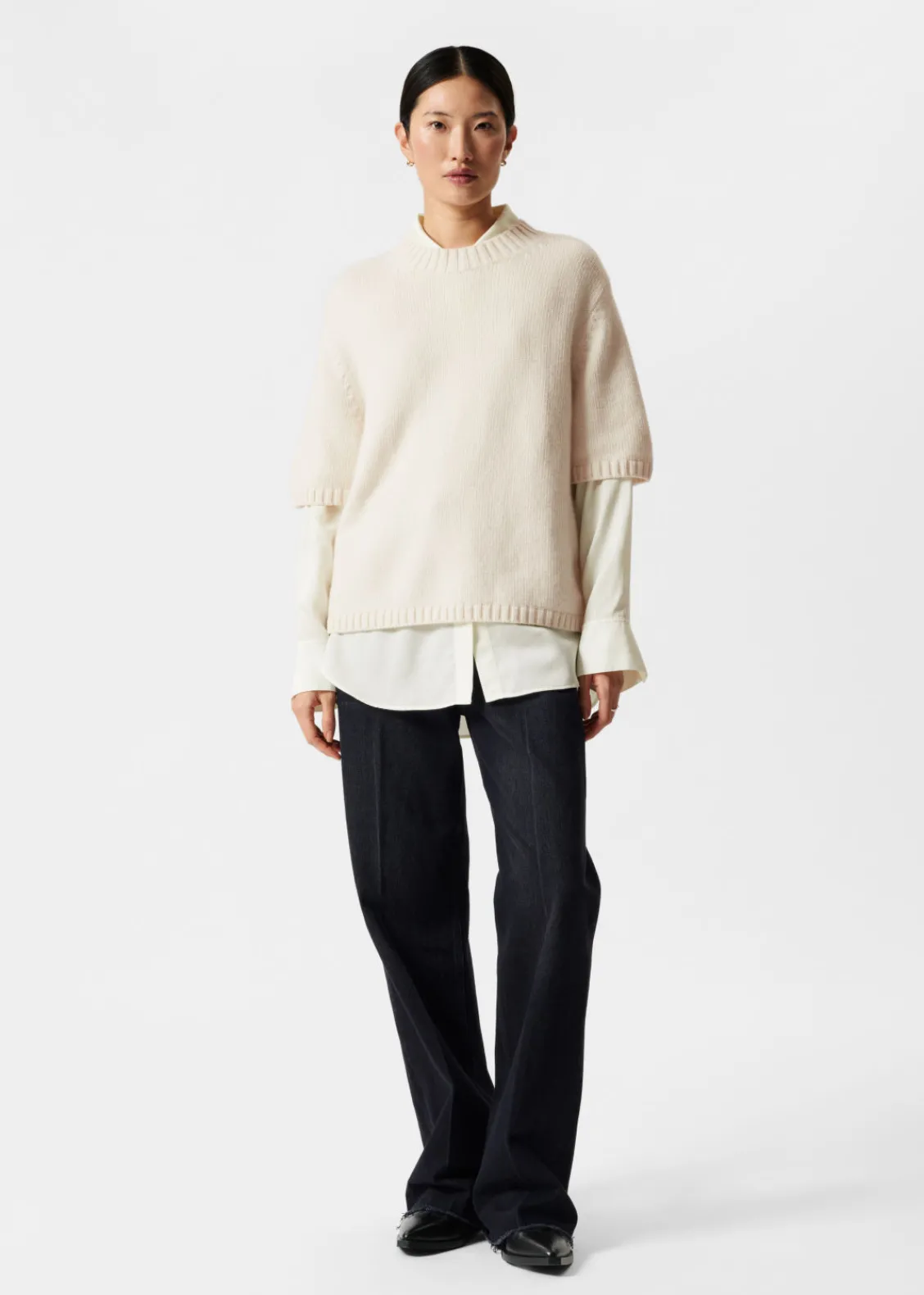 & Other Stories Tops | Sweaters & Knits | Cashmere-Blend Knit T-Shirt