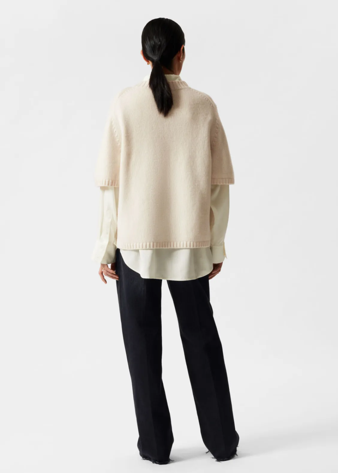 & Other Stories Tops | Sweaters & Knits | Cashmere-Blend Knit T-Shirt