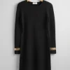 & Other Stories Dresses | Sweaters & Knits | Chain-Cuff Mini Dress Black