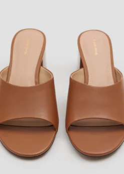 & Other Stories Heels | Sandals | Classic Leather Mules