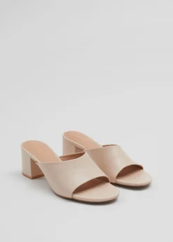& Other Stories Heels | Sandals | Classic Leather Mules