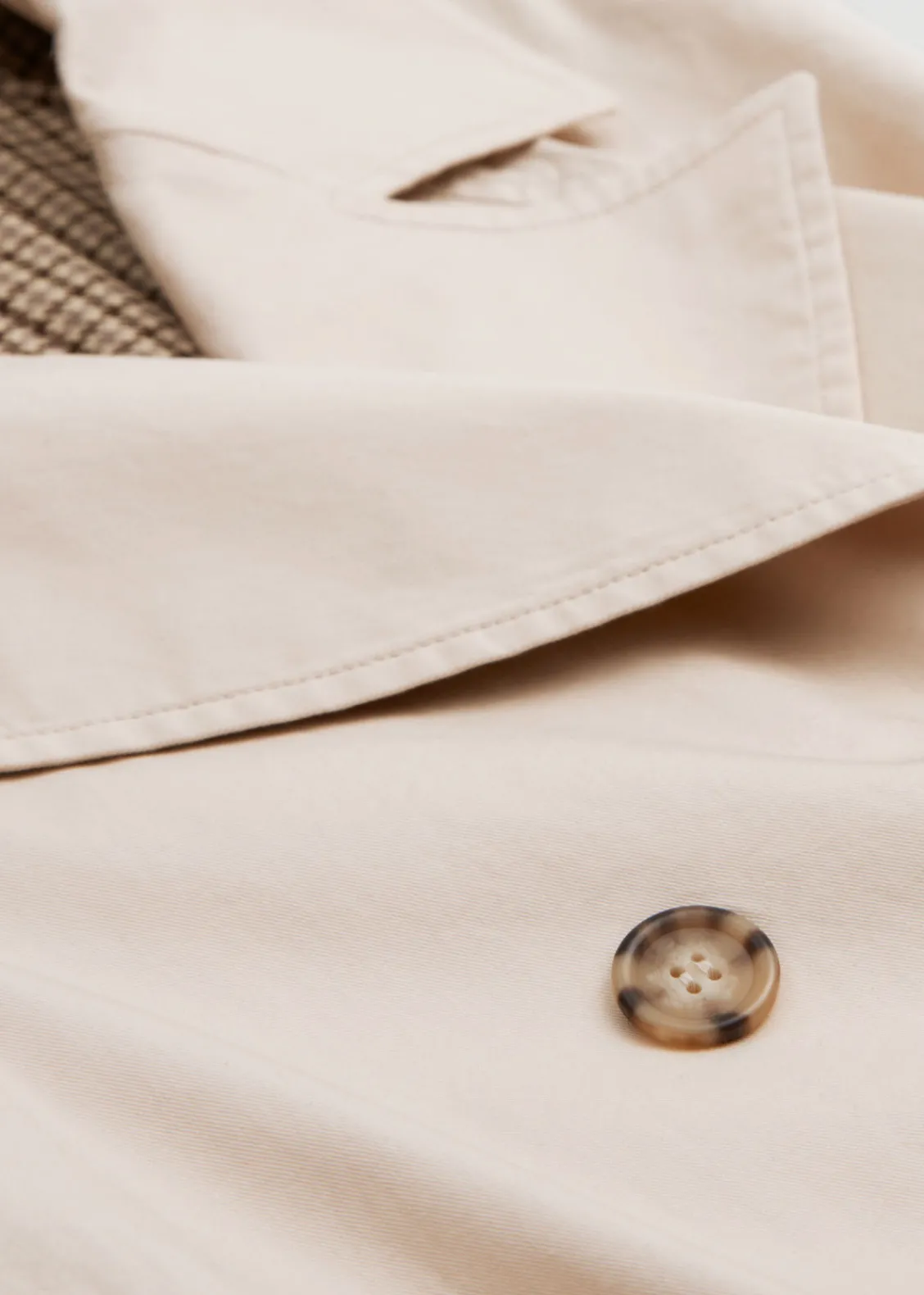& Other Stories Outerwear | Classic Relaxed Trench Coat Beige