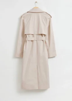 & Other Stories Outerwear | Classic Relaxed Trench Coat Beige