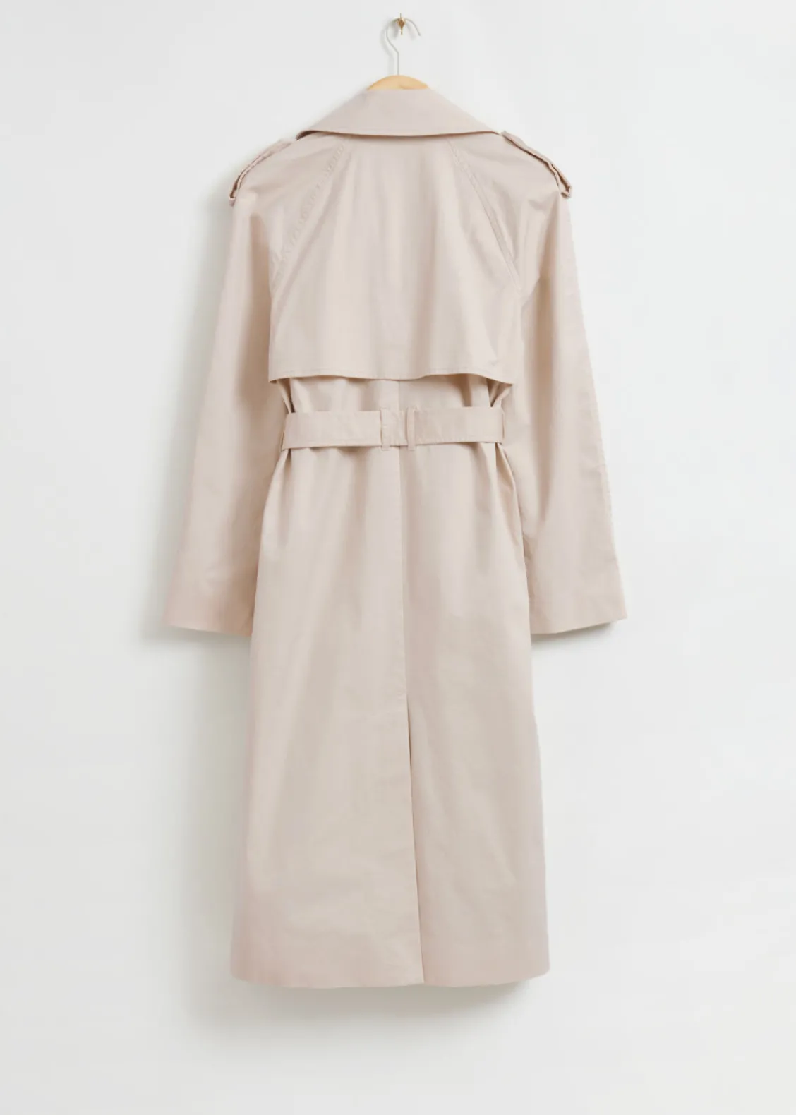 & Other Stories Outerwear | Classic Relaxed Trench Coat Beige