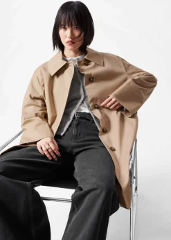 & Other Stories Outerwear | Collared Car Coat