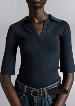 & Other Stories Tops | Sweaters & Knits | Collared Short-Sleeve Top