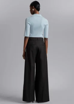 & Other Stories Tops | Sweaters & Knits | Collared Short-Sleeve Top