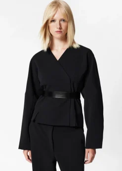 & Other Stories Blazers & Vests | Collarless Blazer Black