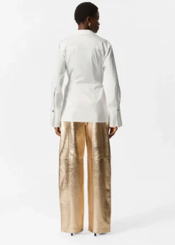 & Other Stories Blouses & Shirts | Cotton Wrap Shirt White